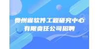 贵州省软件工程研究中心有限责任公司招聘